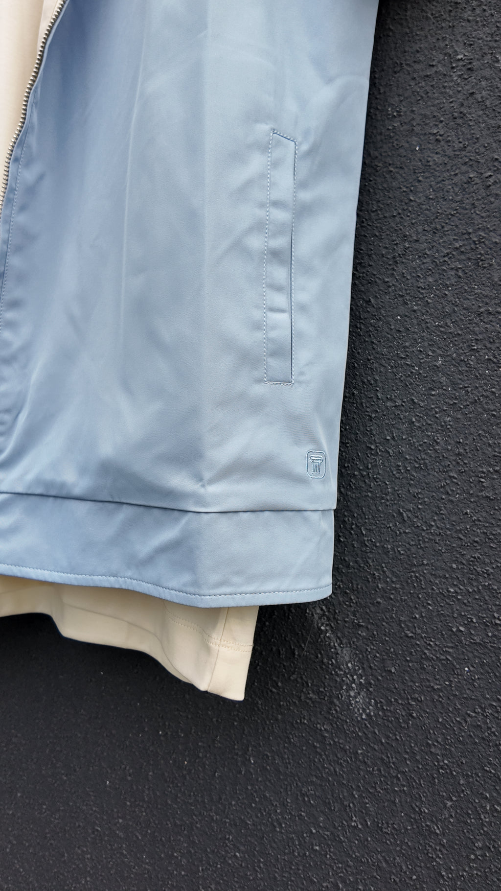 Imperium Gilet Blauw Wit