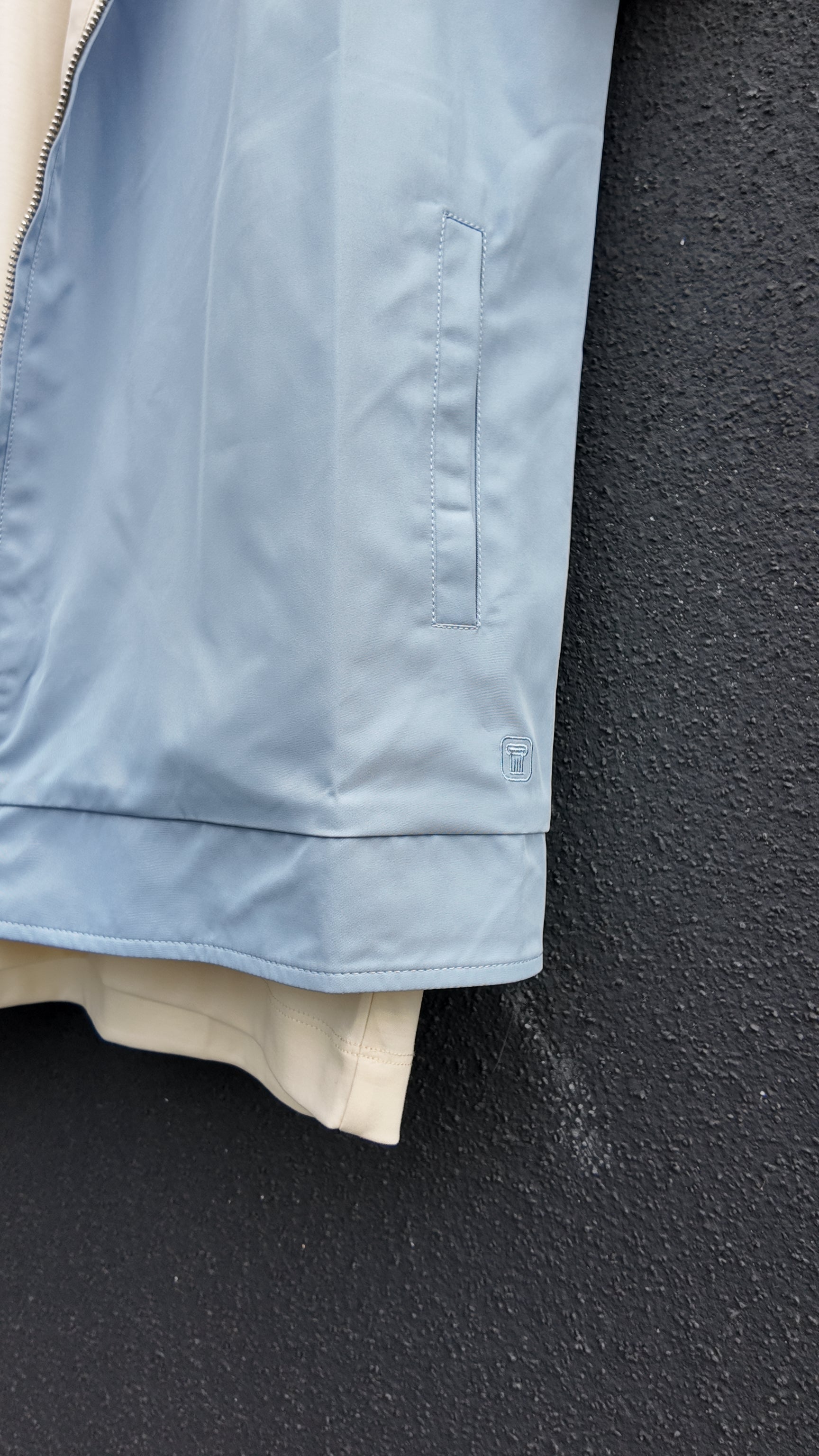 Imperium Gilet Blauw Wit