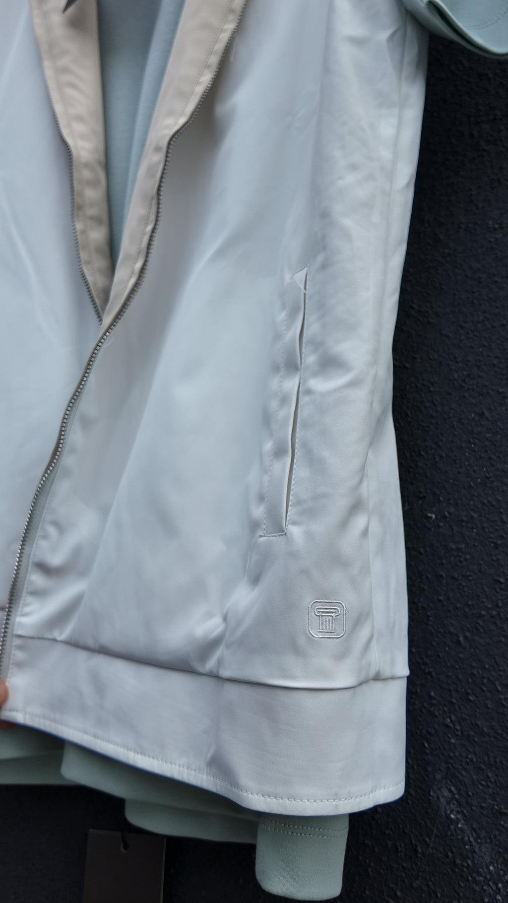 Imperium Gilet Beige Wit