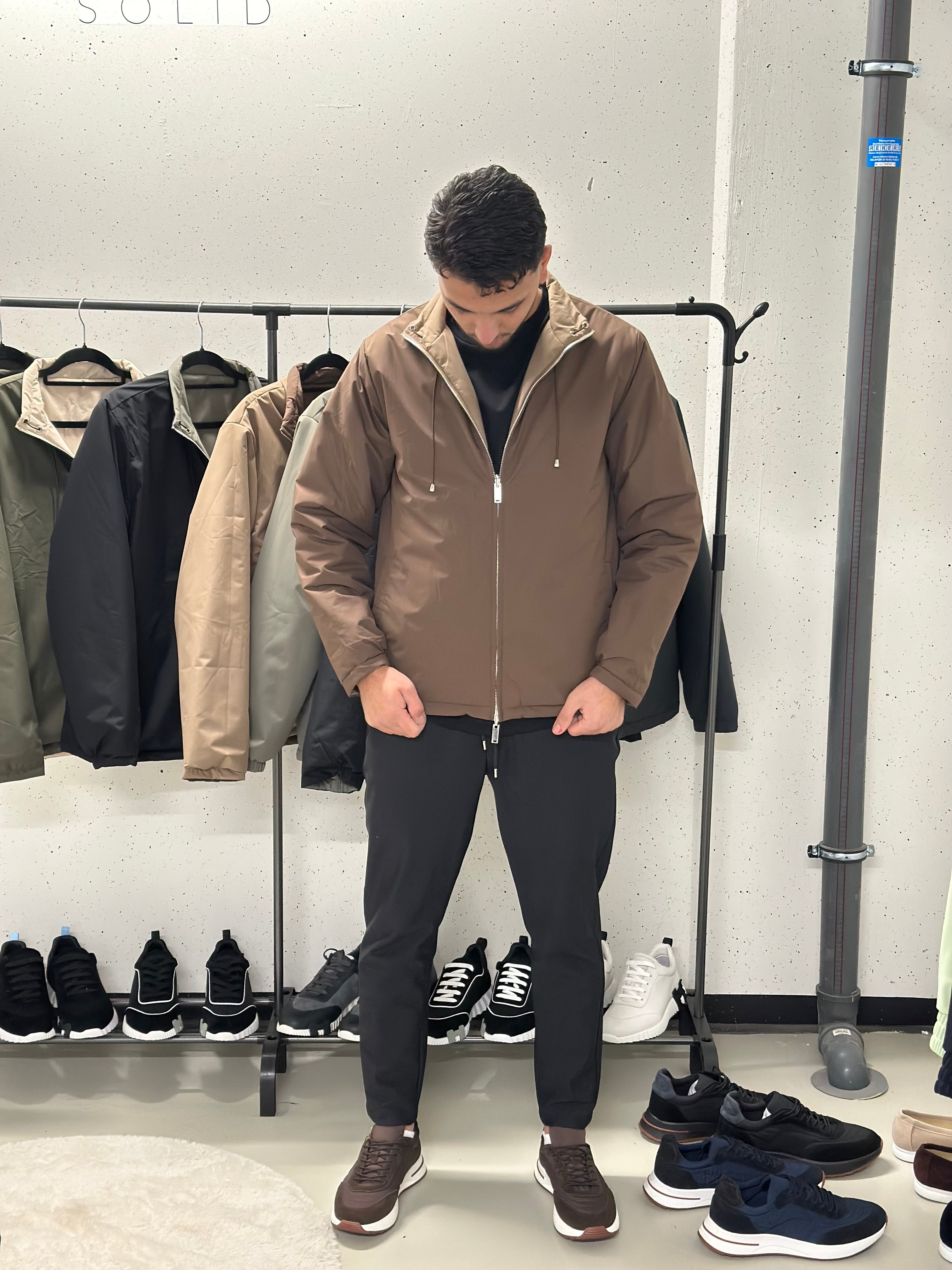 Royal Coat Dubbelzijdig Brown/Beige