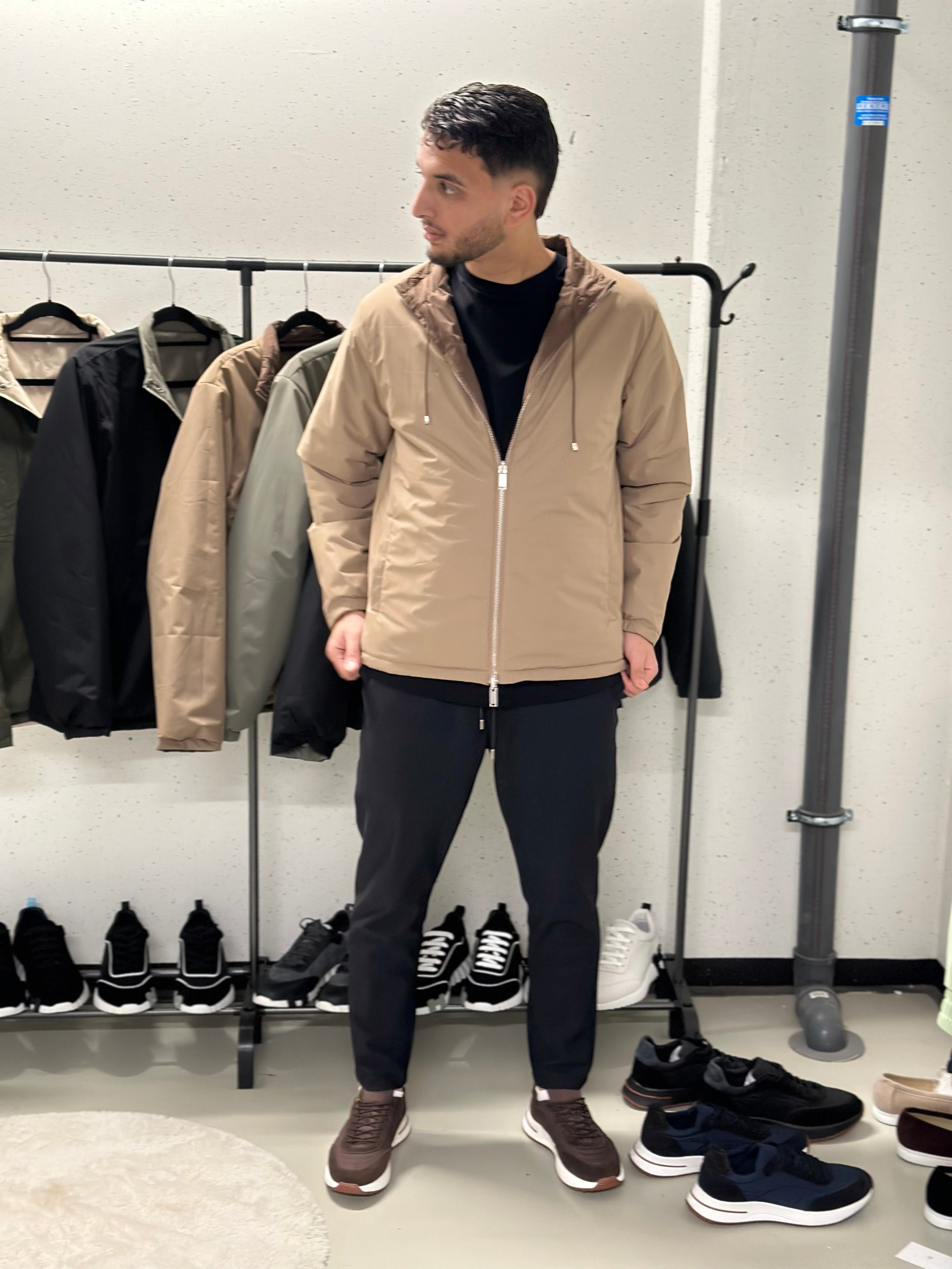 Royal Coat Dubbelzijdig Brown/Beige